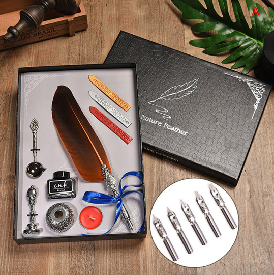 Wedding Calligraphy Set Pen, Antique Ink Writing For Beginners, Set