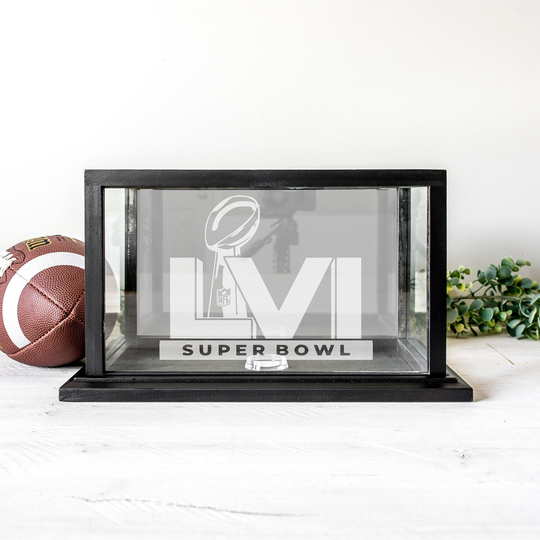Superbowl 2022 | Lvi Personalized Football Case| Custom Display|| Gift For Husband| Anniversary