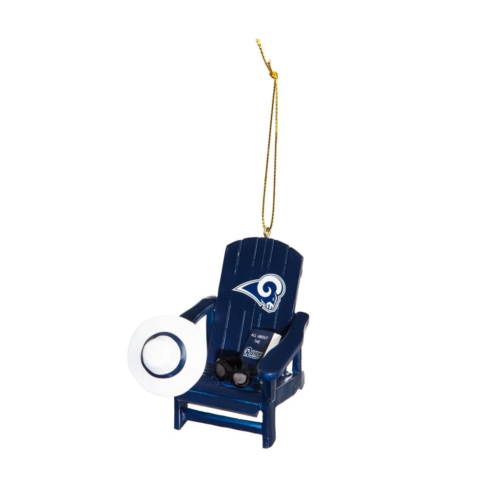 Team Sports America Los Angeles Rams Blue Polyresin Indoor Ornament | 3OT3828AC