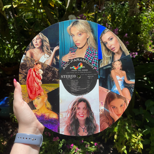 Millie Bobby Brown Vinyl Collage