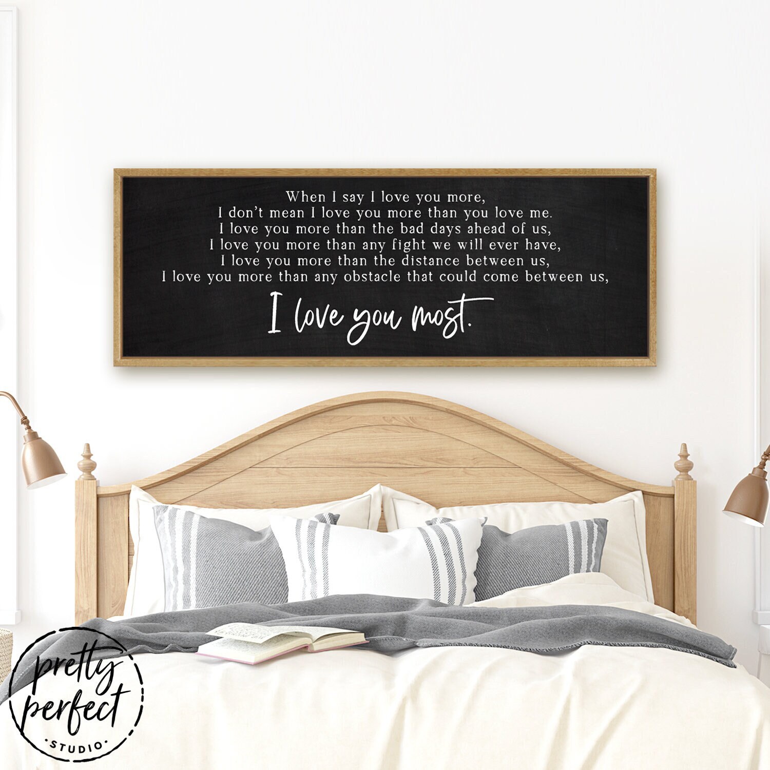 I Love You The Most Sign | More
