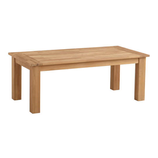 Natural Teak Calero Outdoor Patio Coffee Table - Wood by World Market