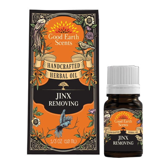 Jinx Removing Herbal Essential Oil Blend | 100% Pure Undiluted Natural For Relaxation Meditation Therapeutic Grade Aromatherapy Spell