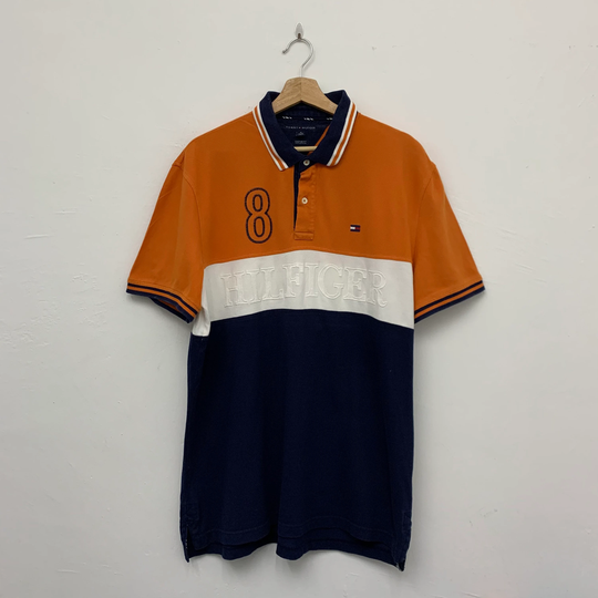 Tommy Hilfiger Custom Fit Polo Shirt Size Large
