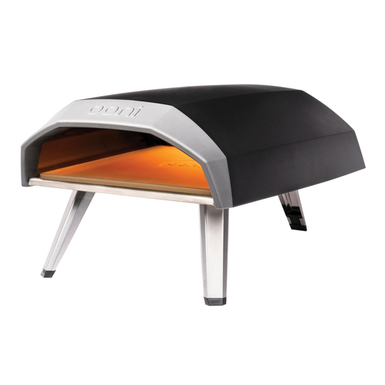 Ooni Koda 12 Portable Gas Powered Outdoor Patio Pizza Oven: Black - Stainless Steel by World Market