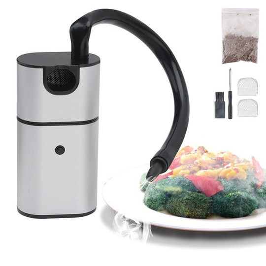Molecular Cuisine Smoking Food Cold Smoke Generator Meat Burn Cooking Smoker
