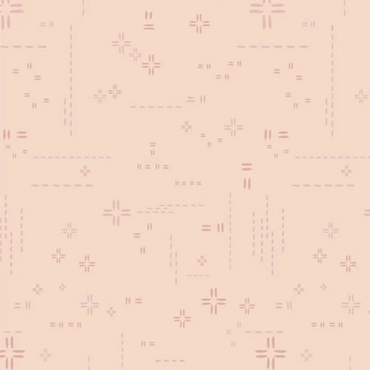 Pink Powder, Decostitch Elements, Quilting Cotton Blender Fabric, Art Gallery Fabrics