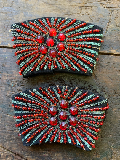 Vintage 1940S Shoe Buckle Embellishments