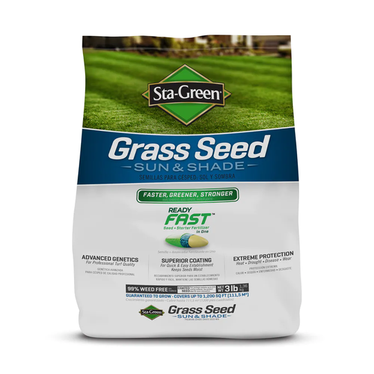 Sta-Green 3-lb Natural Mixture/Blend Grass Seed | PS-SS3