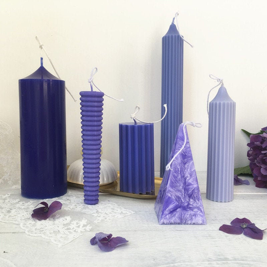 Cone-Rack-Spiral Candle Transparent Mold-Diy Handmede Making Mold