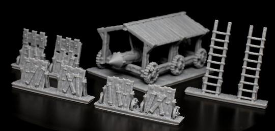 Siege Equipment | Wakes Emporium 10mm Warmaster Kings Of War