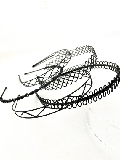Metal Headbands, Black Headband, Toddler Headband, Women Headband, Flower Headbands, Headbands For Girls, Floral Headband, Hair Accessories