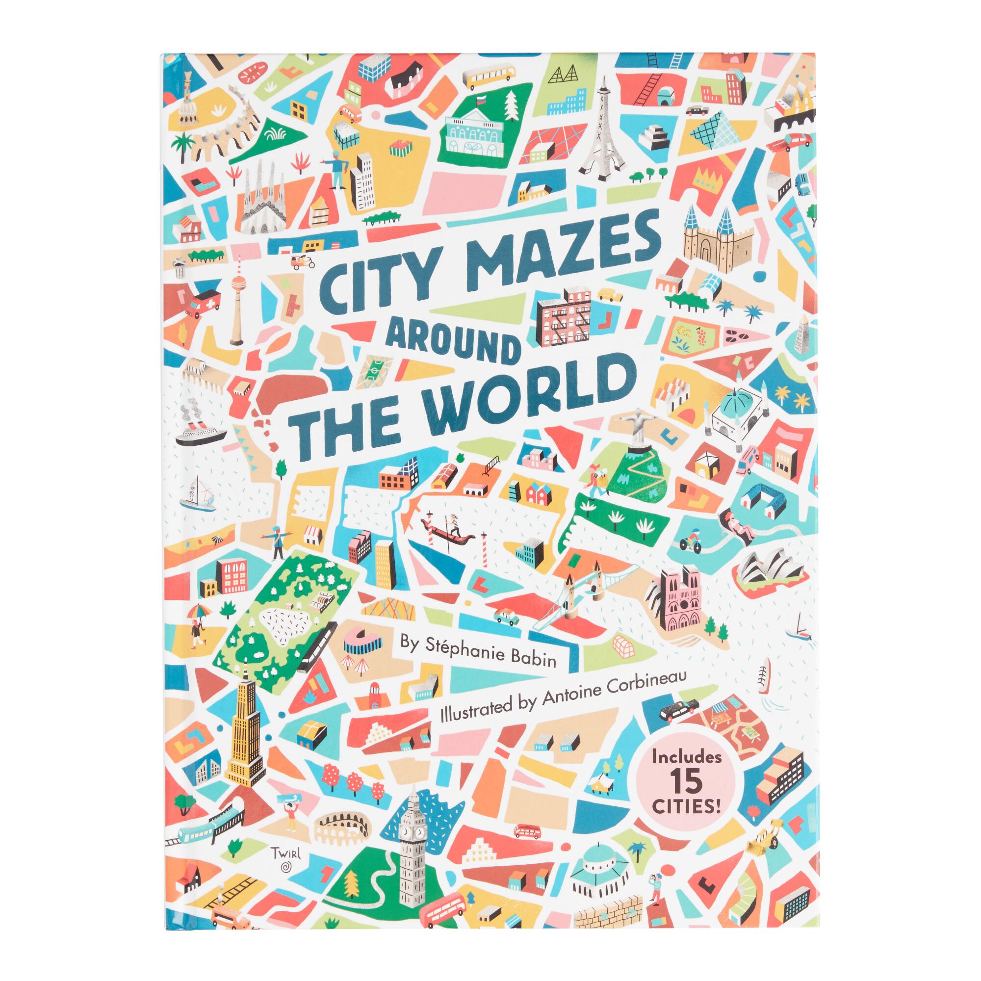 City Mazes Around The World Book: Multi - Paper by World Market