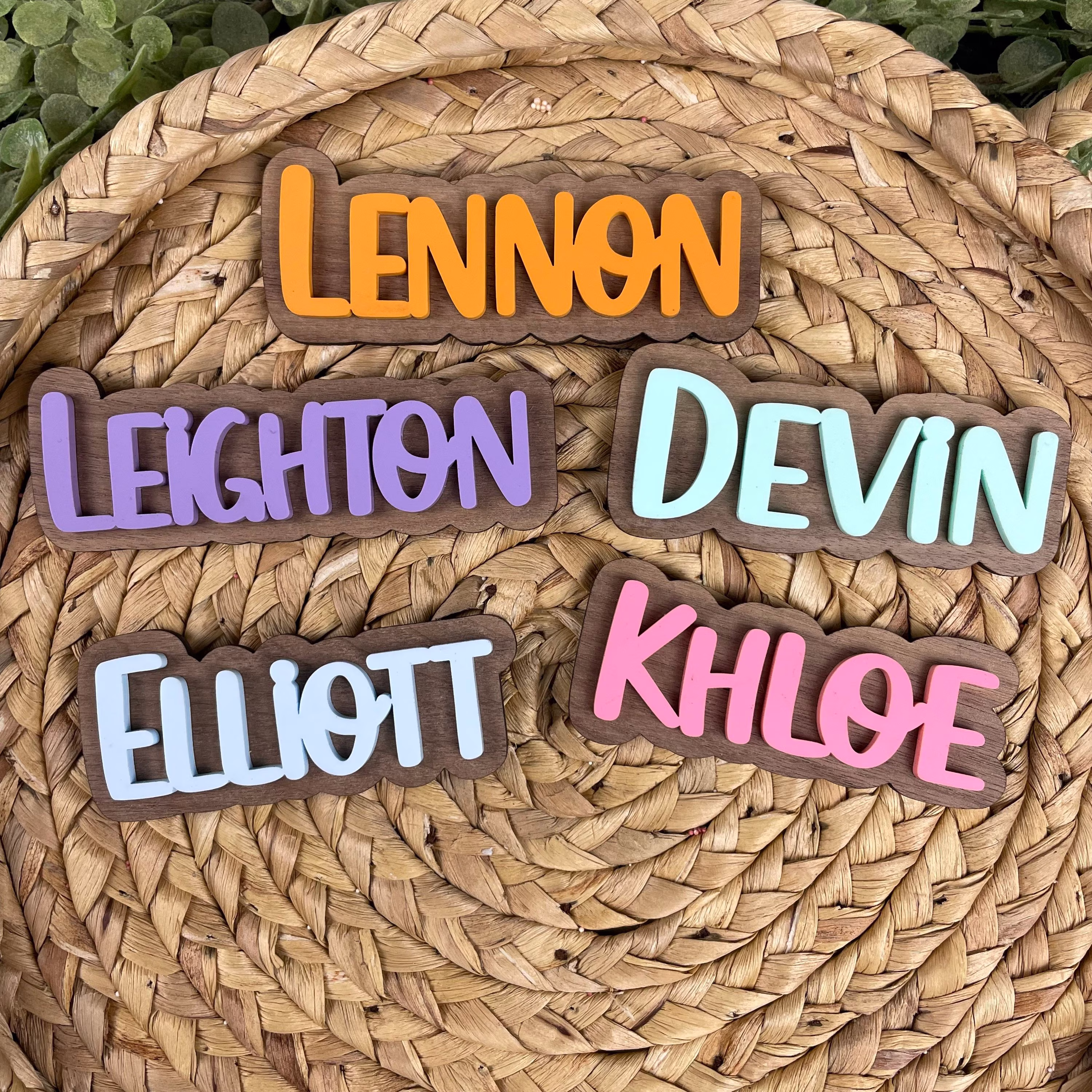 Personalized Name Magnets, Fridge Magnet, Locker Kids Name, Chalkboard Whiteboard Magnet