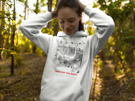 Run For The Roses Unisex Heavy Blend Hooded Sweatshirt