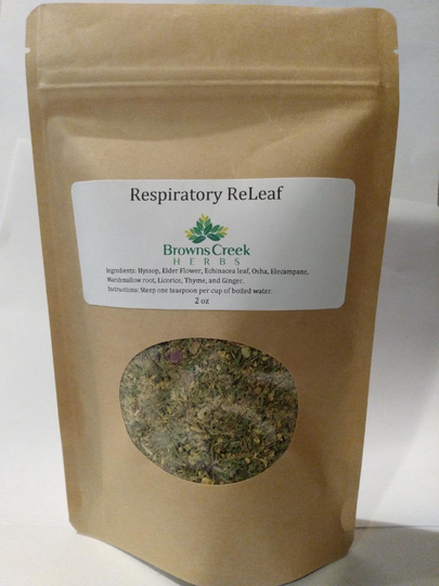 Respiratory Releaf | Herbal Tea Blend For Lung Support