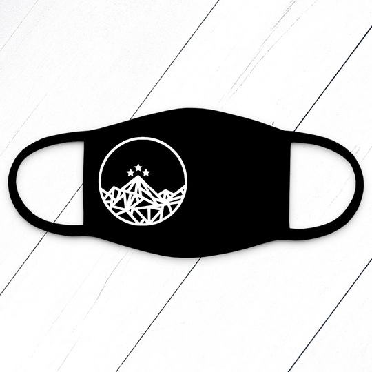 Night Court Crest Acotar Face Mask Pre-Order Black