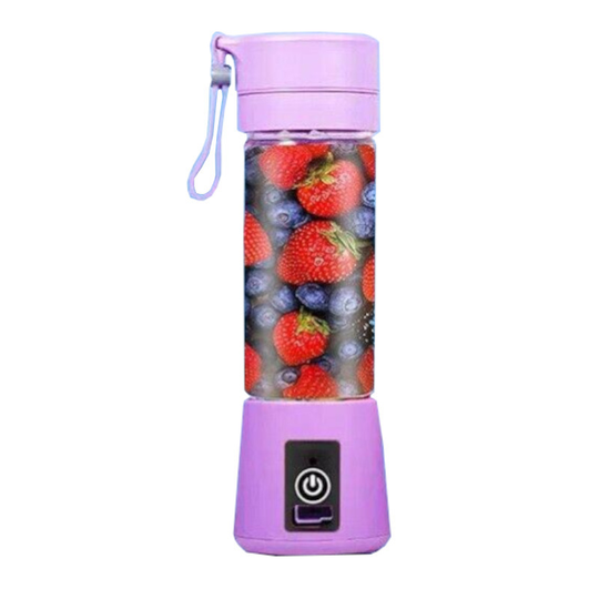 Portable USB Blender Blender Juicer Travel Bottle - Purple
