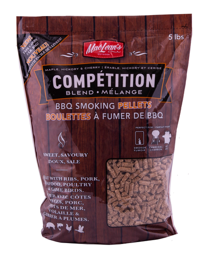 MacLean's Competition Blend Maple, Hickory and Cherry 5 lbs. Wood Pellets | CB-402CP