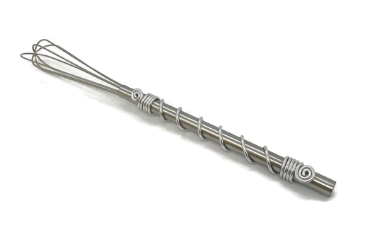 Wire Wrapped Whisk, Kitchen Gadget, Stainless Steel Mixer, Gift For Baker