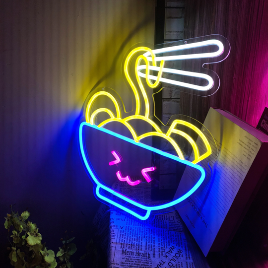 Ramen Neon Sign, Japanese Bowl Shop Sign Destiny 2, Late Night