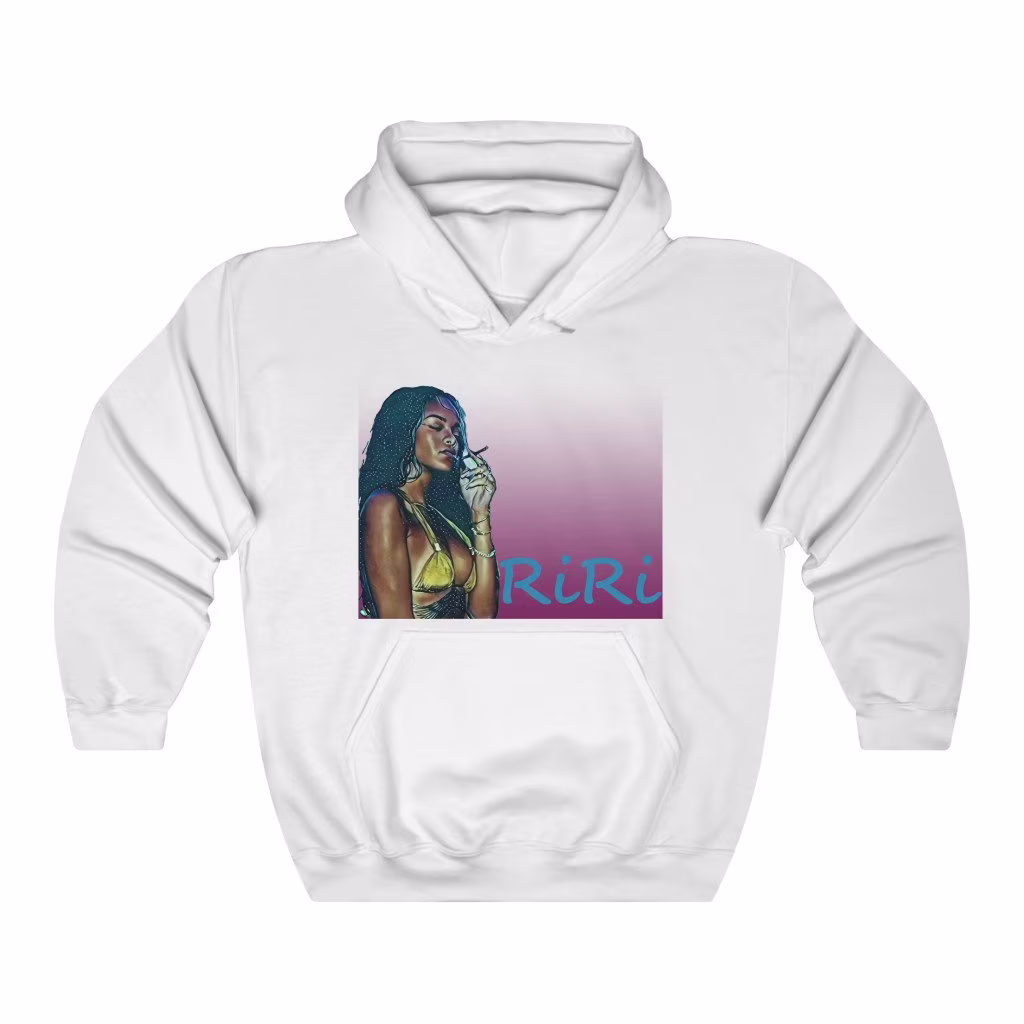 Rihanna Unisex Heavy Blend Hooded Sweatshirt