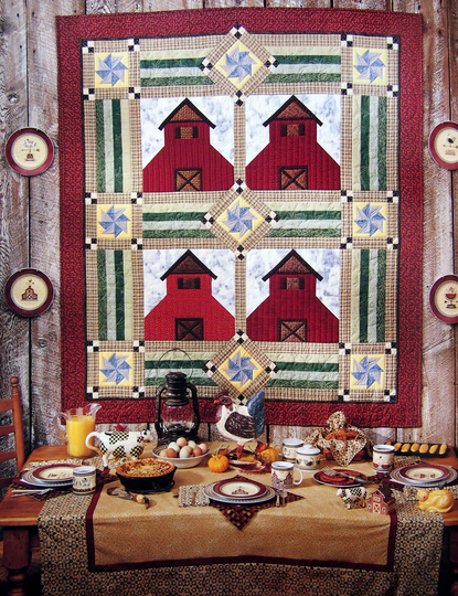Debbie Mumm's Country Settings By Mumm Paperback Quilting Pattern Book 2001