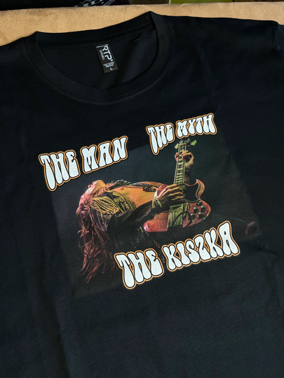 The Man Myth Kiszka Jake Tribute Shirt Gvf Greta Van Fleet