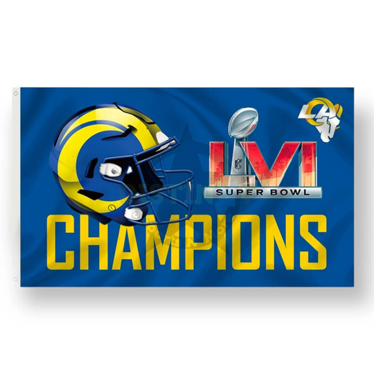 La Rams Lvi Champions Flag
