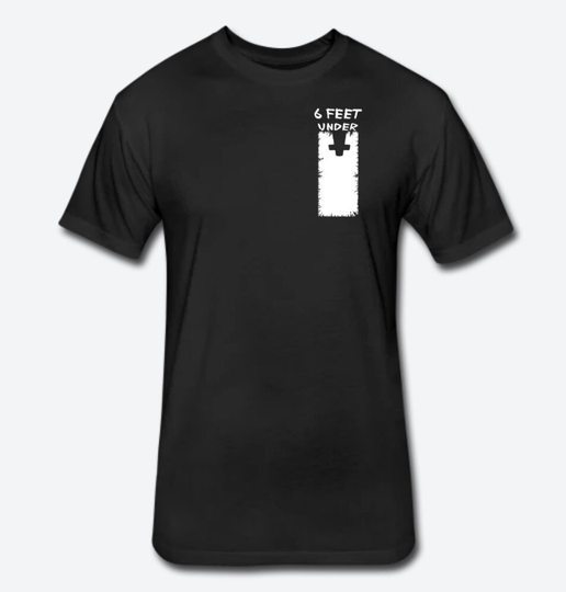 6 Feet Under Blend Fitted Tee Shirt