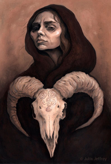 Bone-Reader, A4 Print | 21 X 29cm