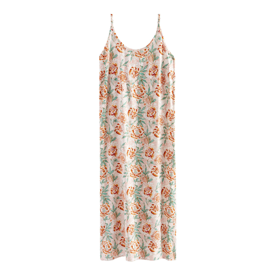 Blush, Rust And Sage Floral Lucy Nightgown: Multi - Rayon by World Market
