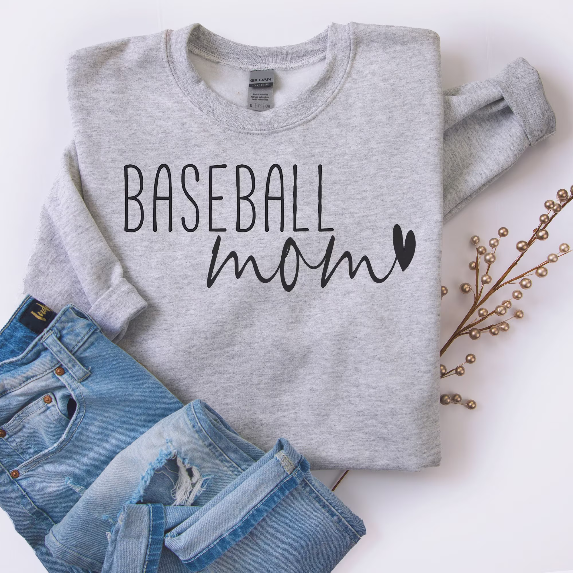 Baseball Mom Screen Print Transfer