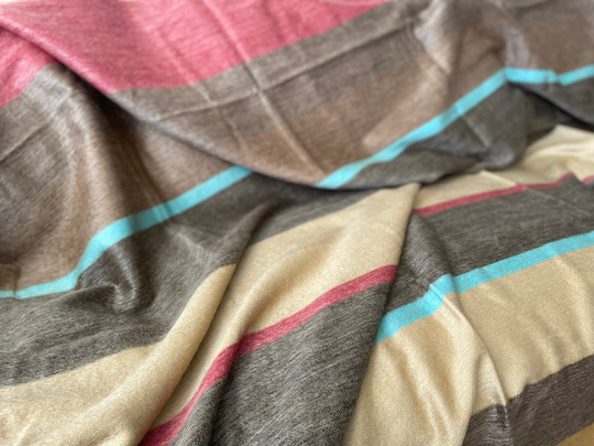 Alpaca Wool Blanket Blend | Mother's Day Gift Idea Sofa Throw Unique Washable Fathers