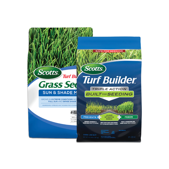 Scotts Sun and Shade Bundle for Small Lawns 7-lb Mixture/Blend Grass Seed | VB02430