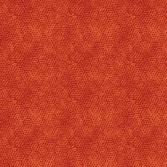 Dimples O10 - Rust | Burnt Orange Andover Blender By The Half Yard