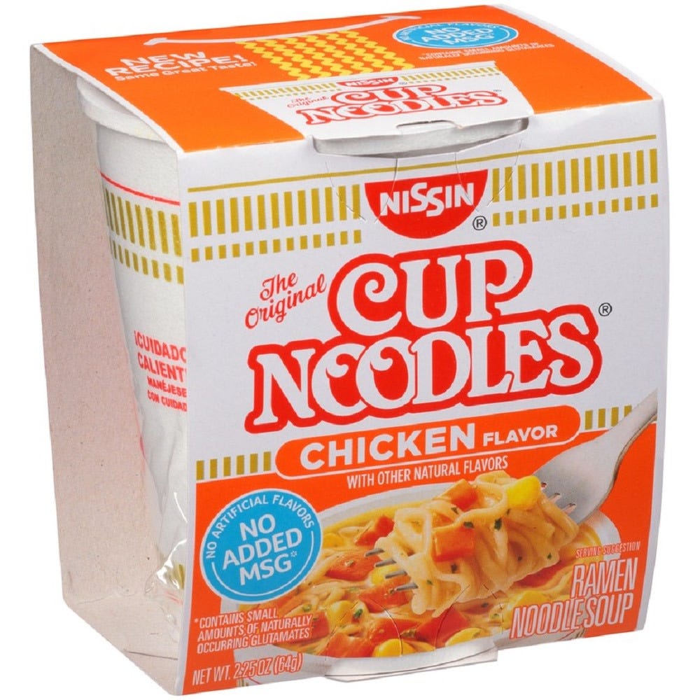 Nissin Ramen Noodle Soup, Chicken - 2.25 oz