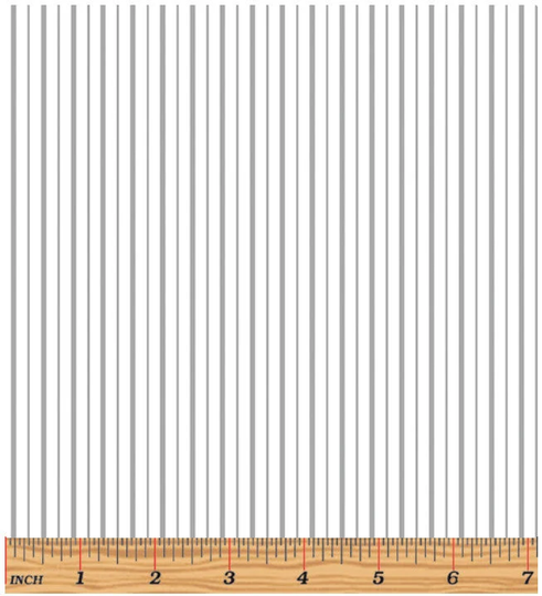 Better Basics Deluxe | Basic - Tonal Stripe in White/Gray Stripes Cotton Quilt Fabric Blender Benartex Fabrics 7812-08 | W7455