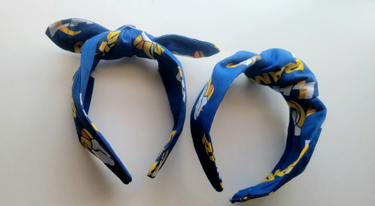 La Rams Retro Style & Top Knott Headband