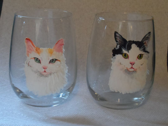Christmas Delivery Cannot Be Guaranteed. Dog Wine Glass, Cat Custom Pet Glasses, Glass