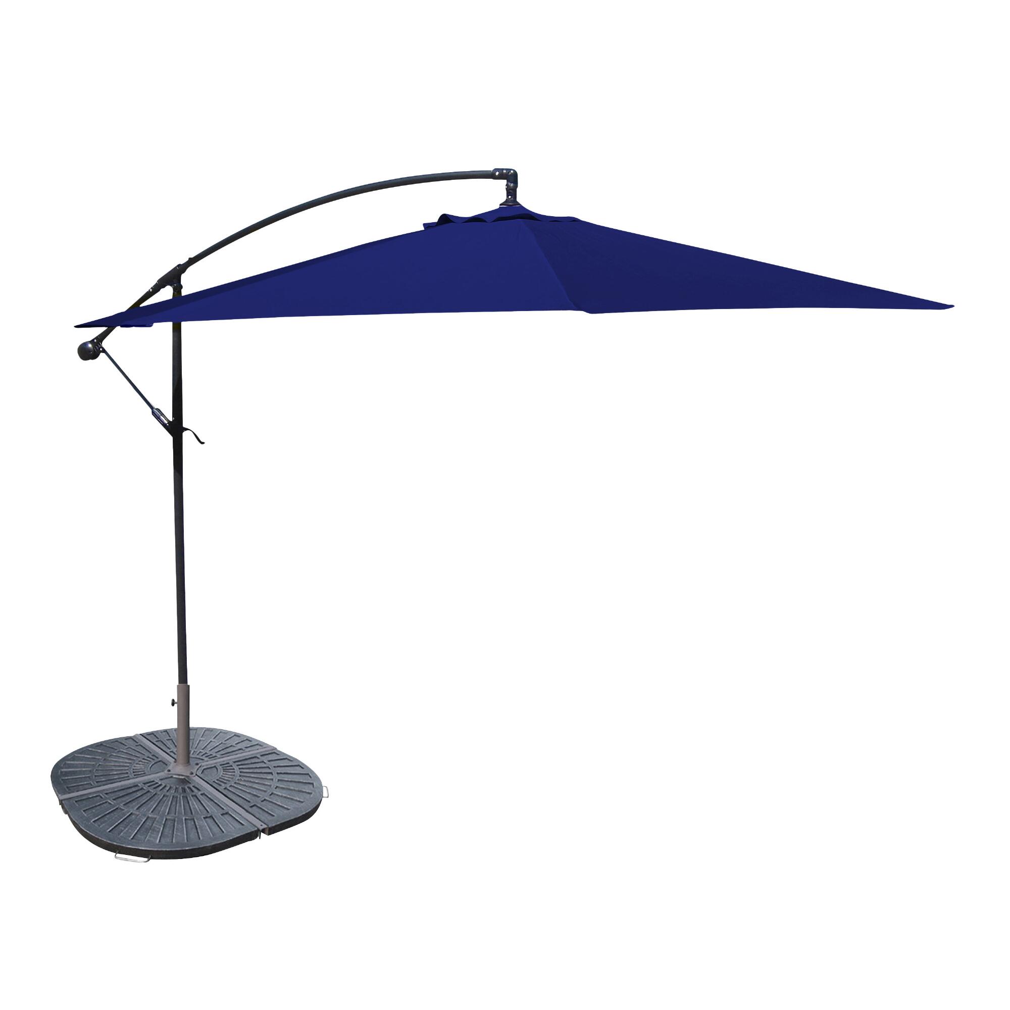 Navy Blue Cantilever Patio Umbrella Collection by World Market