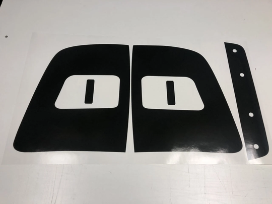 2019-22 Ram Pre-Cut Vinyl Overlay Led Taillight & Third Brake Tint Covers