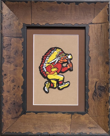 Kansas City Chiefs Framed Vintage Embroidered Patch