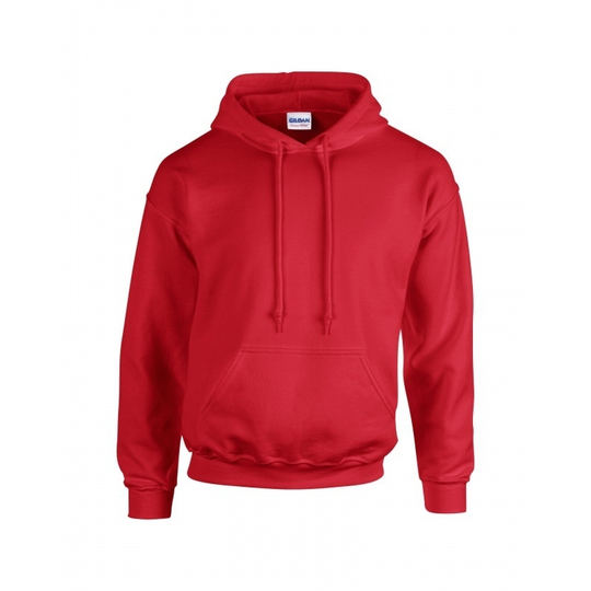 Men's Sweatshirt, Fleece Hoodie, Cotton-Blend Fleece Hooded Sweatshirt, Plush Fleece Pullover Hoodie - red, Small