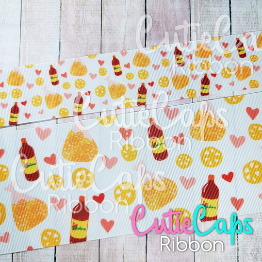 Valentina & Duritos Ribbon, 1.5In Or 3In, Sold By 5Yd Rolls