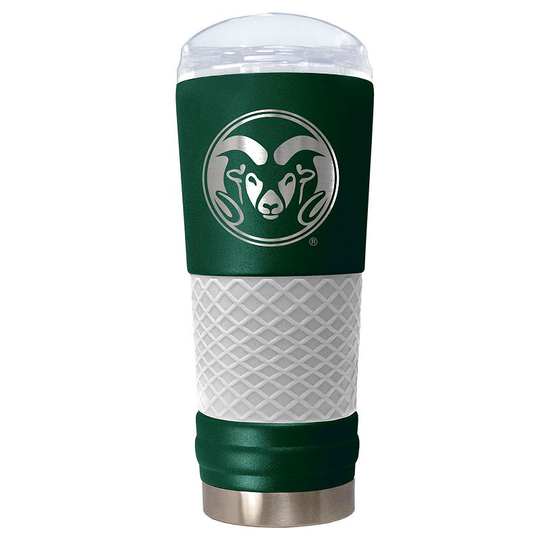 Colorado State Rams Vacuum Insulated Powder-Coated Tumbler, Green