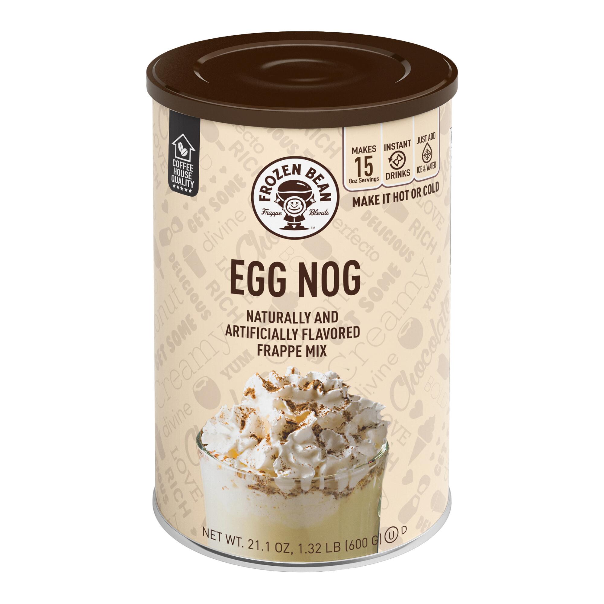 Frozen Bean Egg Nog Frappe Mix by World Market