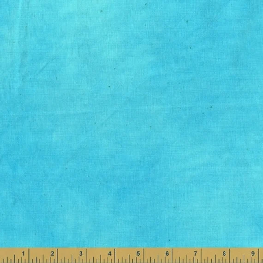 Windham Fabrics - Designed By Marcia Derse Palette Blender 37098-29 Curacao Blue Aqua