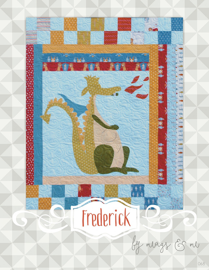 Frederick Dragon Children's Quilt By Meags & Me