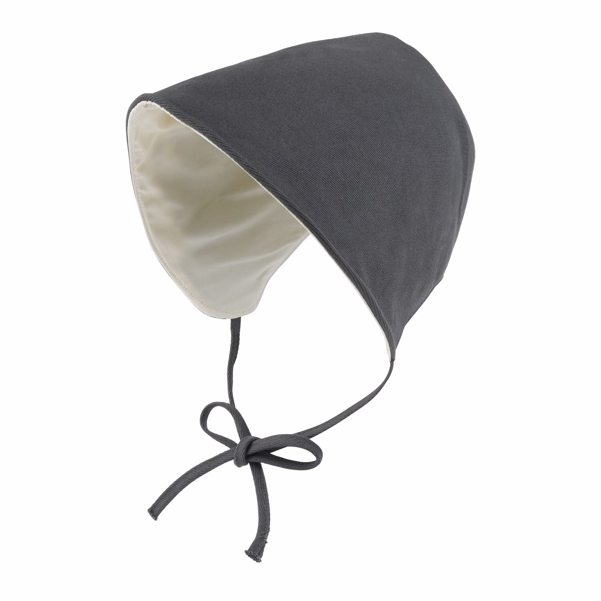Ililily Cotton Blended Feminine Sun Bonnet Hat 2-Way Open Back Classic Bucket